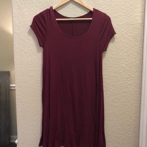Maroon Ambiance Dress